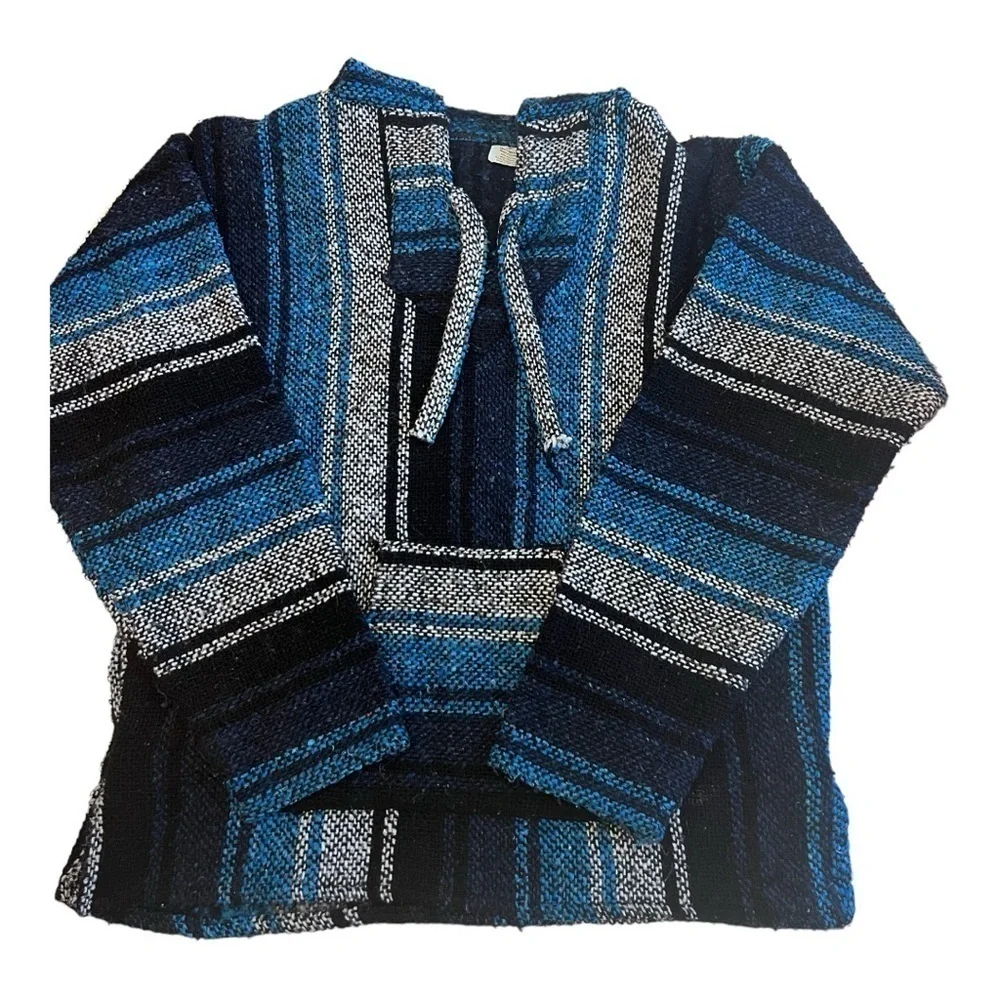 Woven Baja Short Hoodie - Picture 2 of 9